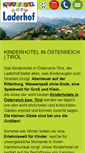 Mobile Screenshot of laderhof.at